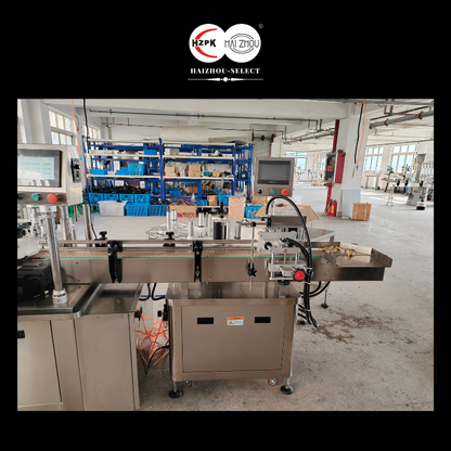 HAIZHOU-SELECT Fully Automatic Rotary Type Filling and Capping Machine Dropper Essential Oil Production Auto labeler