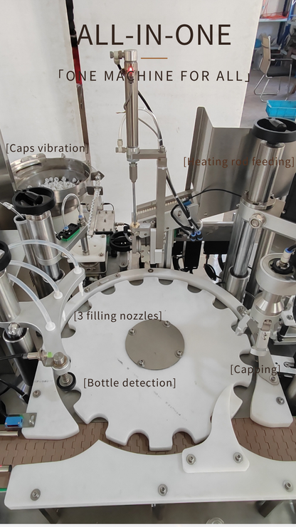 HZPK AUTOMATIC ELECTRIC MOSQUITO REPELLENT LIQUID FILLING AND CAPPING MACHINEellent liquid