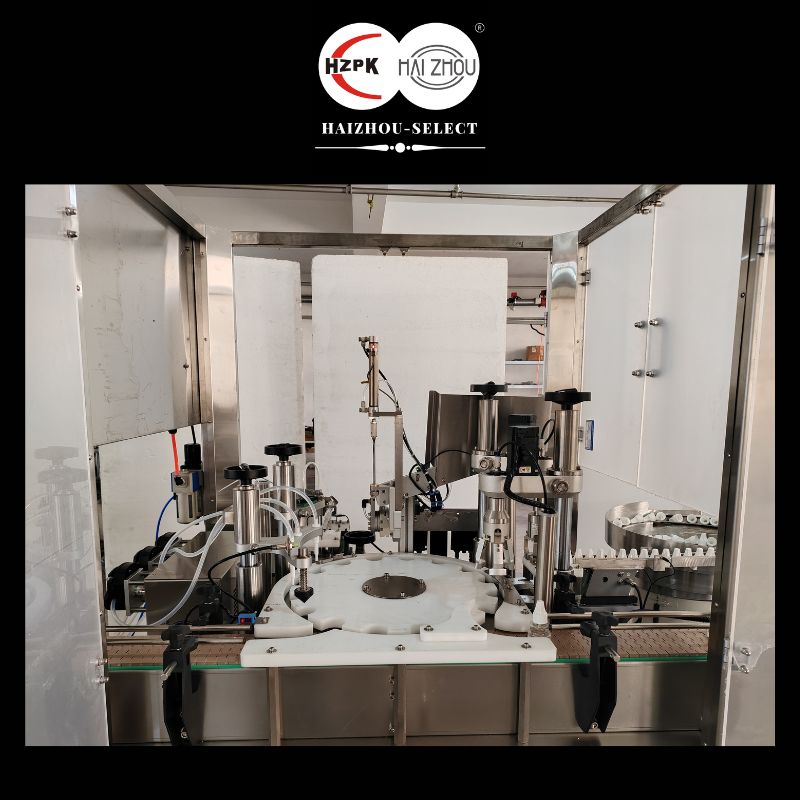 HAIZHOU-SELECT Automatic Electric Mosquito Repellect Liquid Filling And Capping Machine ellent liquid