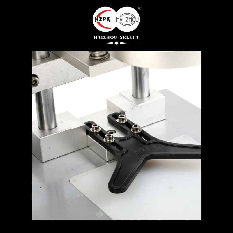 HAIZHOU-SELECT Semi-automatic Capping Pressing Machine Electrical Cap For Big Size Bottle Cover Table Pressure Cap Machine Plastic/Glass Bottle