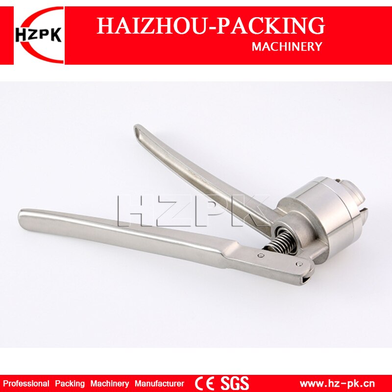 HZPK 13mm 20mm Manual Perfume Bottle Feed Tool Bottle Vial Crimper Capping Sealing Machine Handle Package