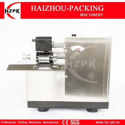 HZPK Solid Ink Roller Coding Machine Stainless Steel Shell Widen Type Bag Counting Date Code Printing Small Packer MY-380F/W