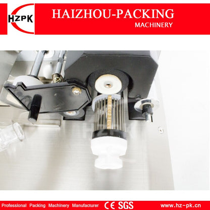 HZPK Solid Ink Roller Coding Machine Stainless Steel Shell Widen Type Bag Counting Date Code Printing Small Packer MY-380F/W