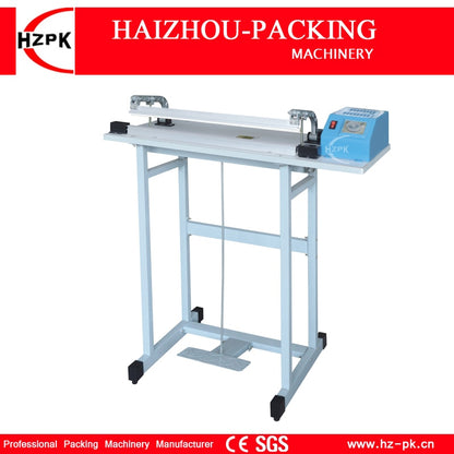 HZPk Pedal Impulse Sealer Packing Machine Product Food Saver Heat Sealer For Plastic Bags Sealing Machine Sealer 500mm SF-500