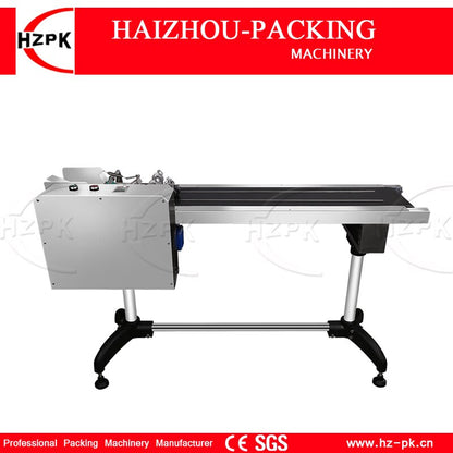 HZPK Paper Bag Paging Machine Feeder Paper Used Work With inkjet Date Printer Label Or Bag Numbers Printing Machine For 65-400mm