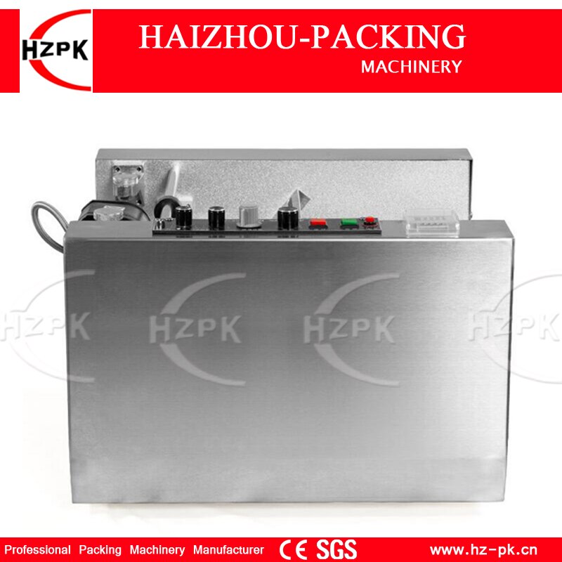 HZPK Automatic Steel Seal Produce Expiry Date Ink Printing Machine Box And Paper Printer For Medicine box MY-300I