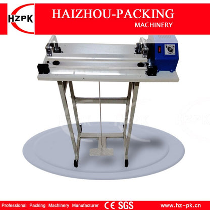 HZPk Pedal Impulse Sealer Packing Machine Product Food Saver Heat Sealer For Plastic Bags Sealing Machine Sealer 500mm SF-500