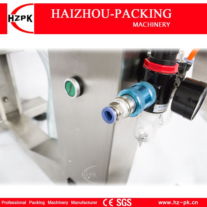 HZPK Floor Type Single Head Water Filling Machine Vertical Steel Machine Bottle Filling Machine Small Packer 50-500ml G1LYD500