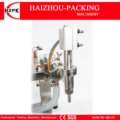 HZPK Floor Type Single Head Water Filling Machine Vertical Steel Machine Bottle Filling Machine Small Packer 50-500ml G1LYD500