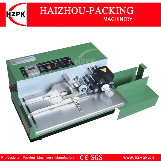 HZPK Solid Ink Date Code Printing Machine Desk Type Letters Coding Counting Iron Shell Small Packing Machine Labels Bags MY-380F