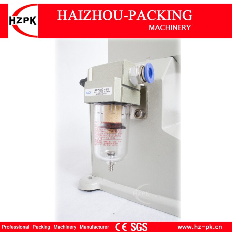 HZPK Manual Pnetumatic Paste Liquid Filling Machine For Cream Ketchup 304 Stainless Steel Small Packing Machinery 5-60ml A02