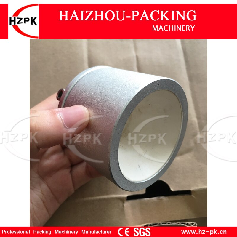 HZPK Food Saver Electric Handle Capping Machine For Beverage Bottle Sealer Household Movement Cup Sealing Machine Small Packer