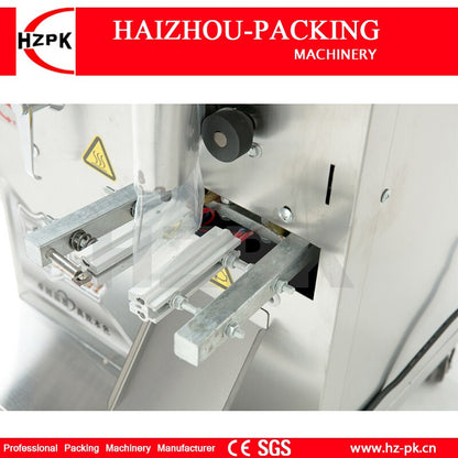 HZPK Automatic Granule Plastic Bag Tea Spice Rice Food Material Forming Filling And Sealing Machine Packaging Machienry 3-50g