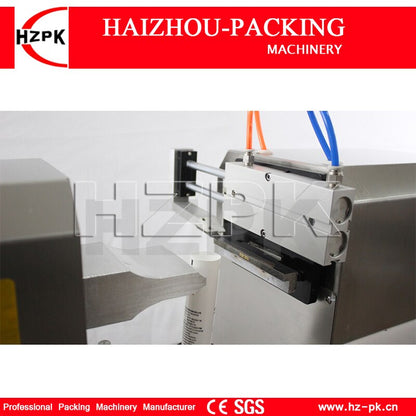 HZPK Semi-Automatic Ultrasonic Plastic Tube 64mm Sealing Machine With Cutting Commercial Packing For Toothpaste Direct Industry