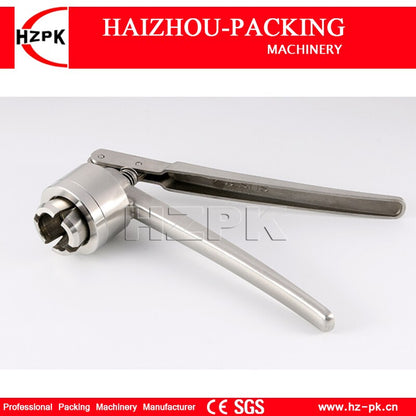 HZPK 13mm 20mm Manual Perfume Bottle Feed Tool Bottle Vial Crimper Capping Sealing Machine Handle Package